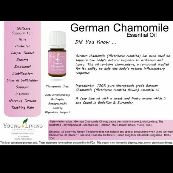 Young Living GERMAN CHAMOMILE Essential Oil | 5ml - Picture 3 of 4